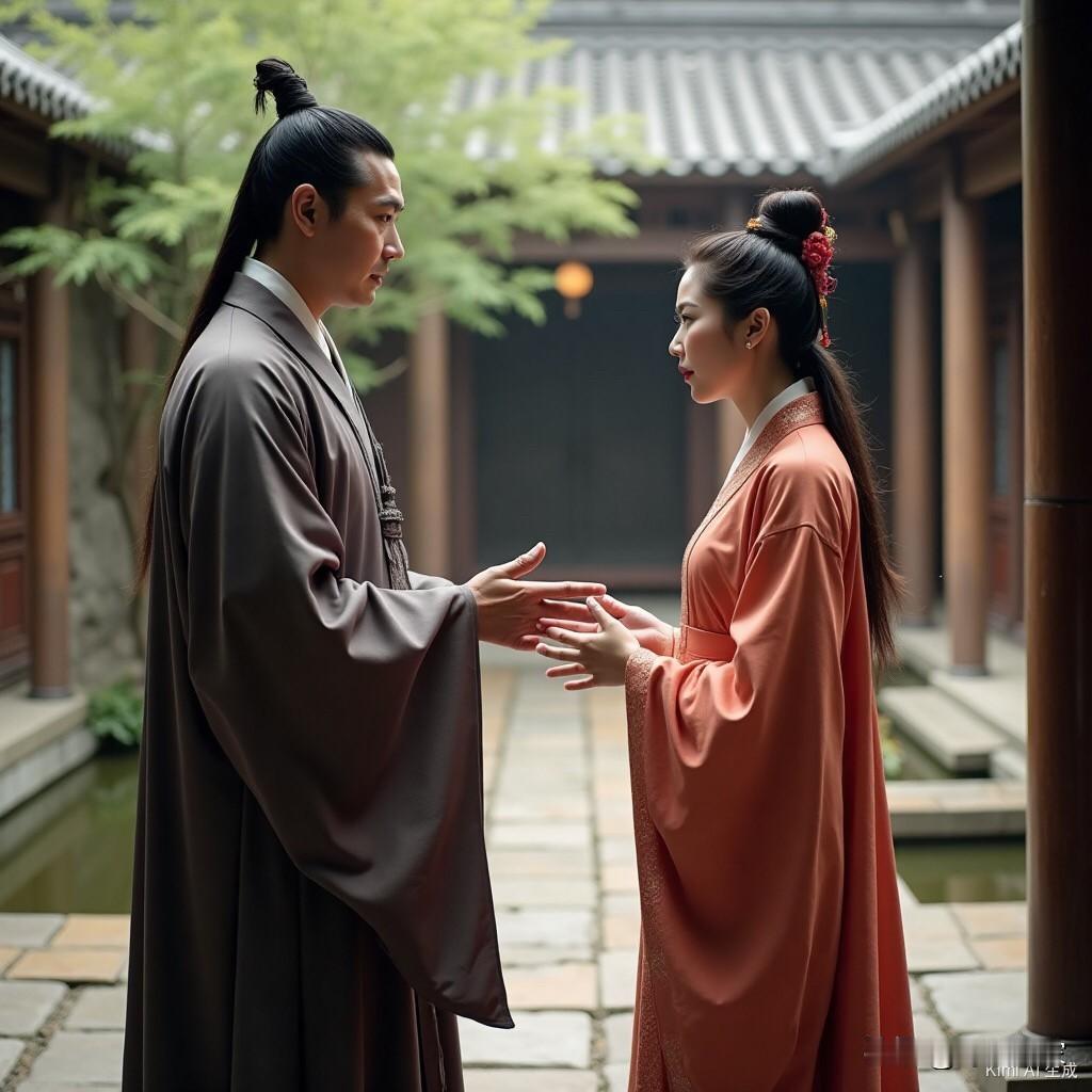 贺州人洪温，在衙门里当差。他误娶一悍妇徐氏，徐氏尖酸刻薄又泼辣，对洪温百般挑剔，