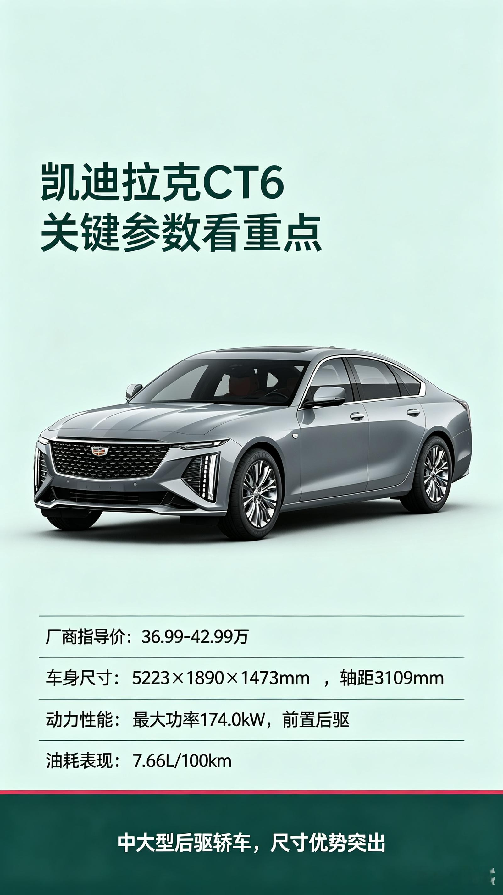 凯迪拉克CT6参数重点全解析