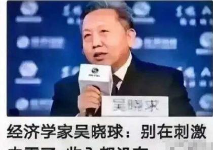 这才是真专家！经济学家吴晓求教授直接点破：“老百姓收入都没增加，还一个劲儿喊刺激