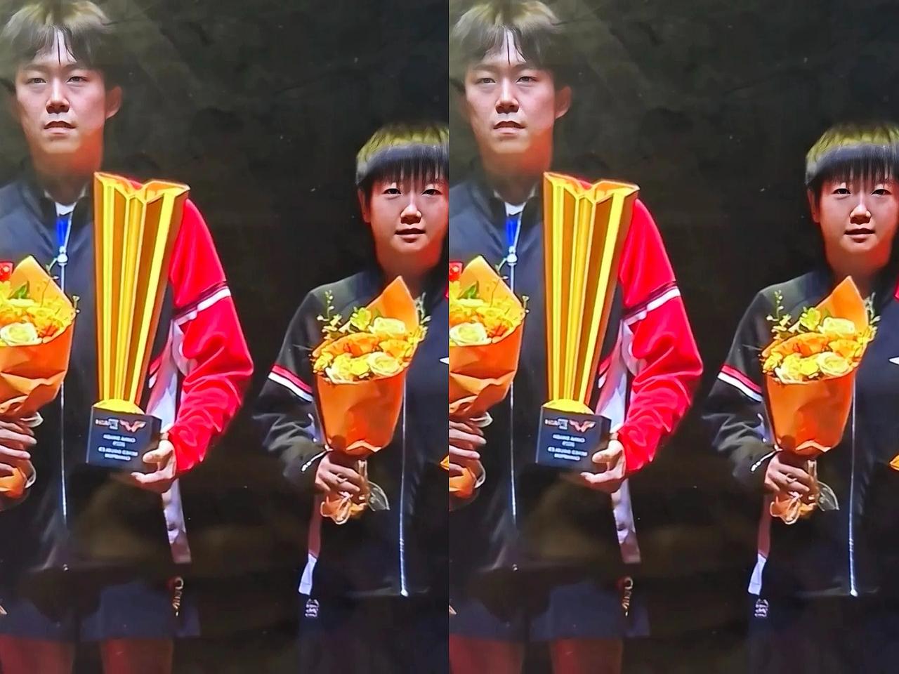 孙颖莎和王楚钦这回估计得郁闷了不是打比赛累的，而是又双叒叕3:0赢了黄友