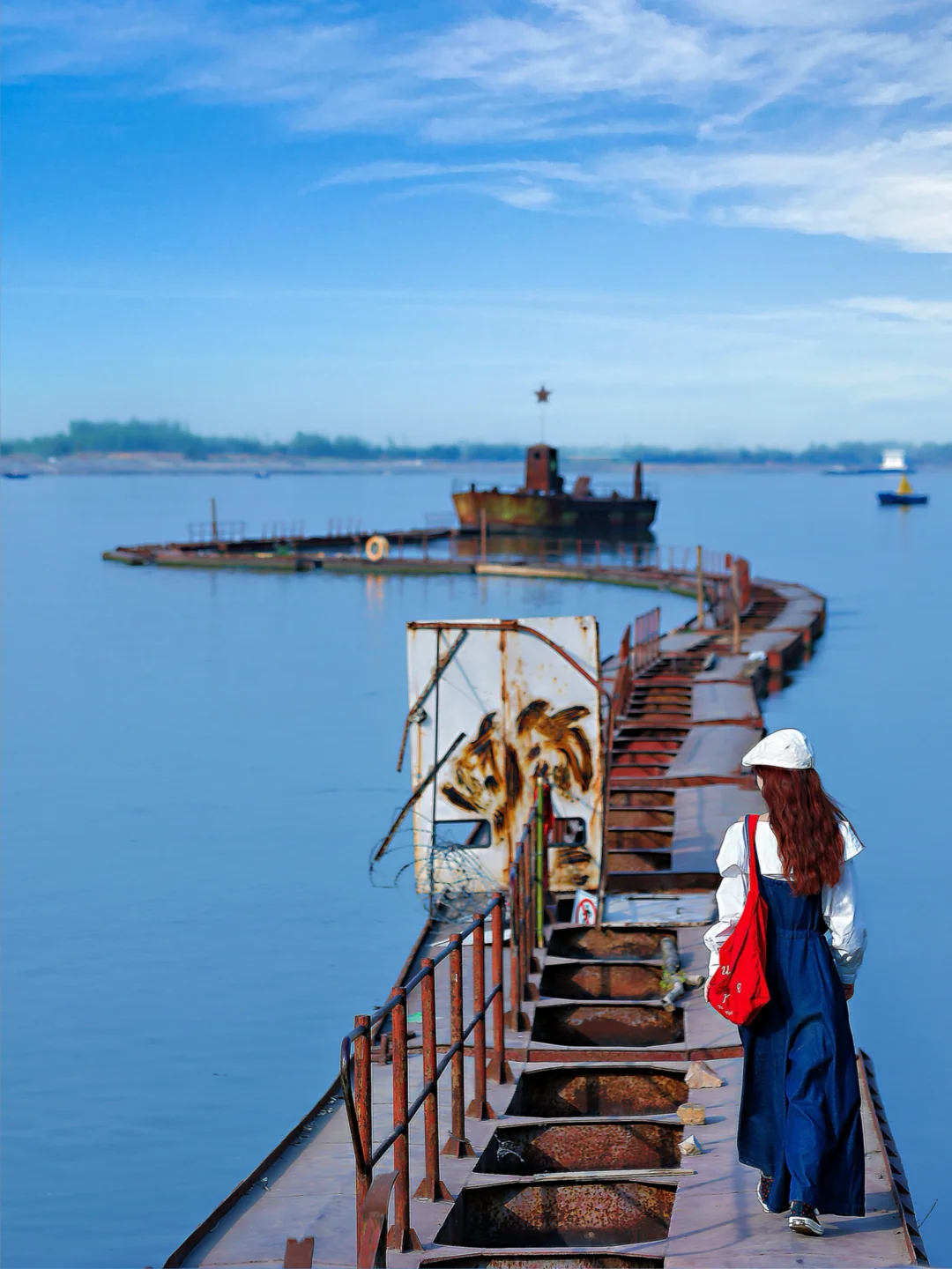 在武汉📍真有通往海上的栈道🌊小众walk路线