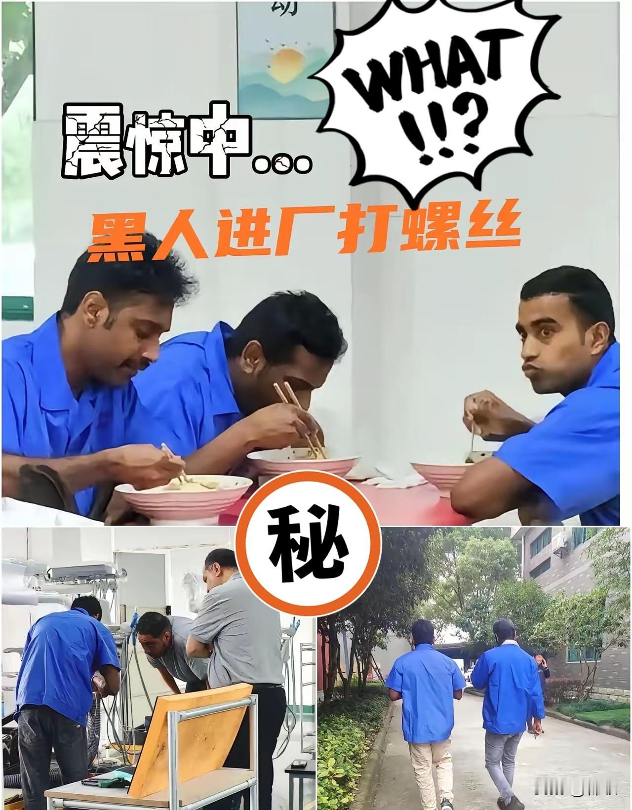 我第一次在车间见到这几个印度师傅时，手里的扳手都差点滑掉。他们穿着和我们一样的蓝
