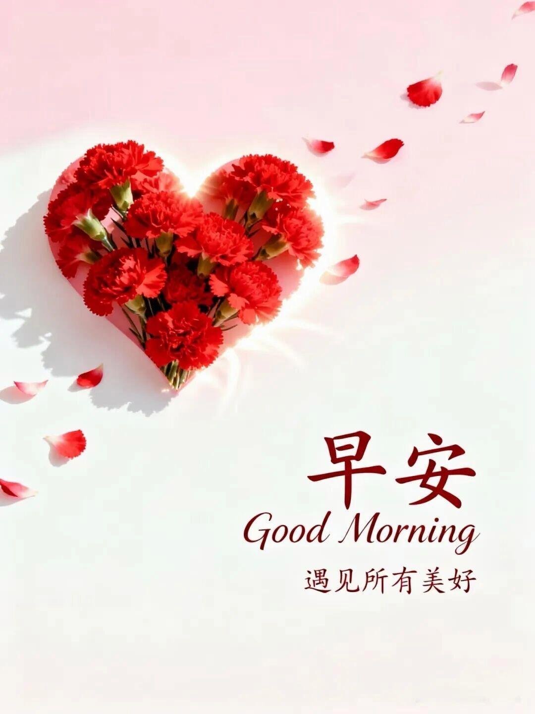 早安又是一个崭新的清晨，收拾好心情重新出发。放下昨天的疲惫和遗憾，怀揣热爱好好