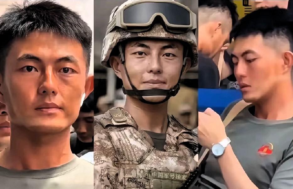 中国军人脸上的“V”字晒痕走红了，这事儿真让人心里有点热乎乎的。不知道是谁先拍