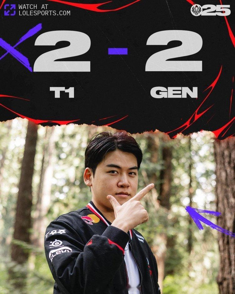 虽然blg去年决赛也和t1打满五局，但是对t1的压力不如今天这场！没有那种盘中拉