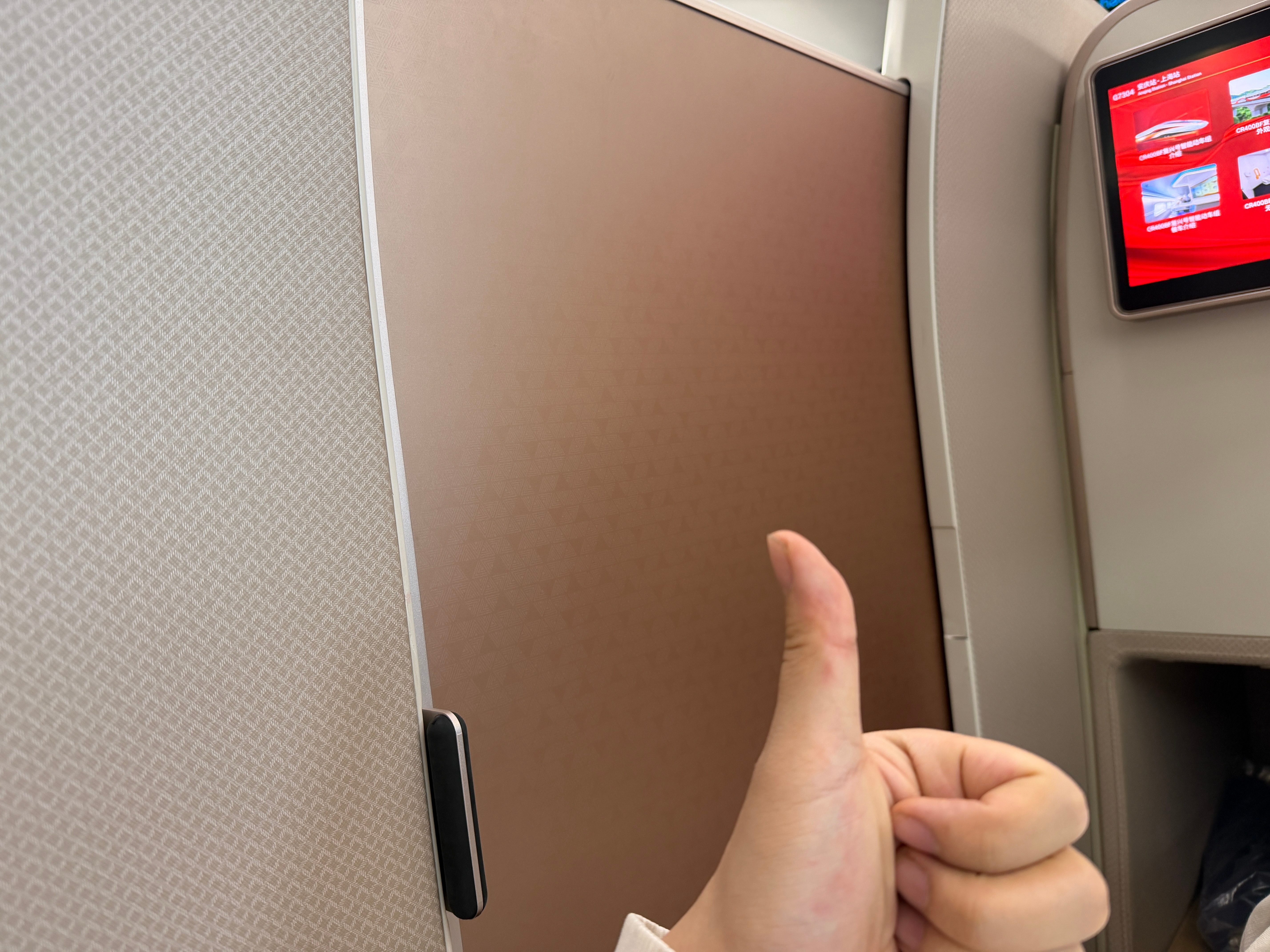 真是北方待久了，原来高铁出差这么爽……✅商务座单独候车区不用人挤人✅有人引