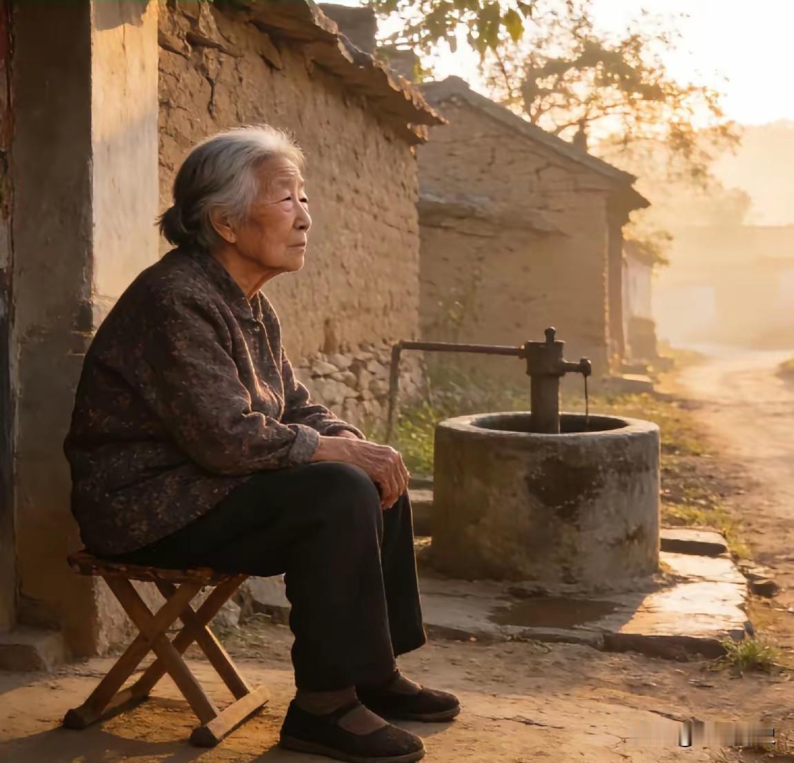 泪目！山东一位90岁高龄的老太太独自生活，她一直以为，自己儿子和两个女儿都在外工