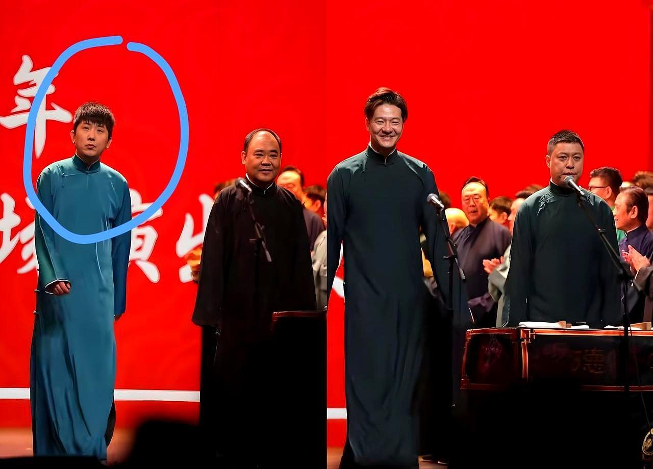 德云社封箱，尚九熙一张黑脸僵了整晚，摄像机怼到脸上也没挤出半点笑。你以为他耍大