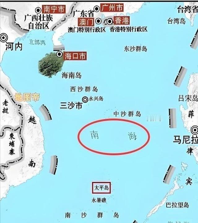 说句扎心的大实话，咱们在南海的“牌”，一开始烂到家了，人家手里是菲律宾的巴拉望岛