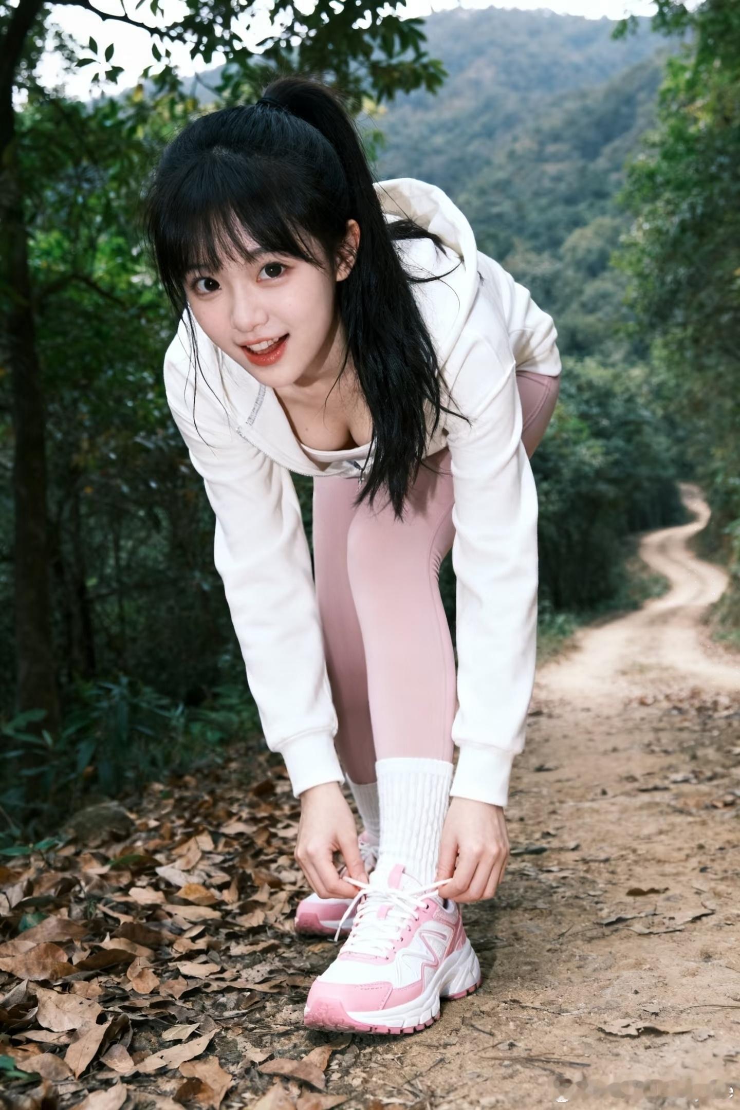 约你一起徒步登山，难道真的只徒步登山？你就不知道该干点什么？比如牵一下我的手什么