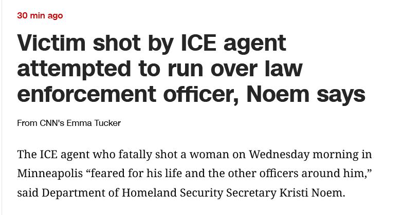 真的闹出人命来了！美国国土安全部部长克里斯蒂·诺姆1月7日前往明尼阿波利斯。什么