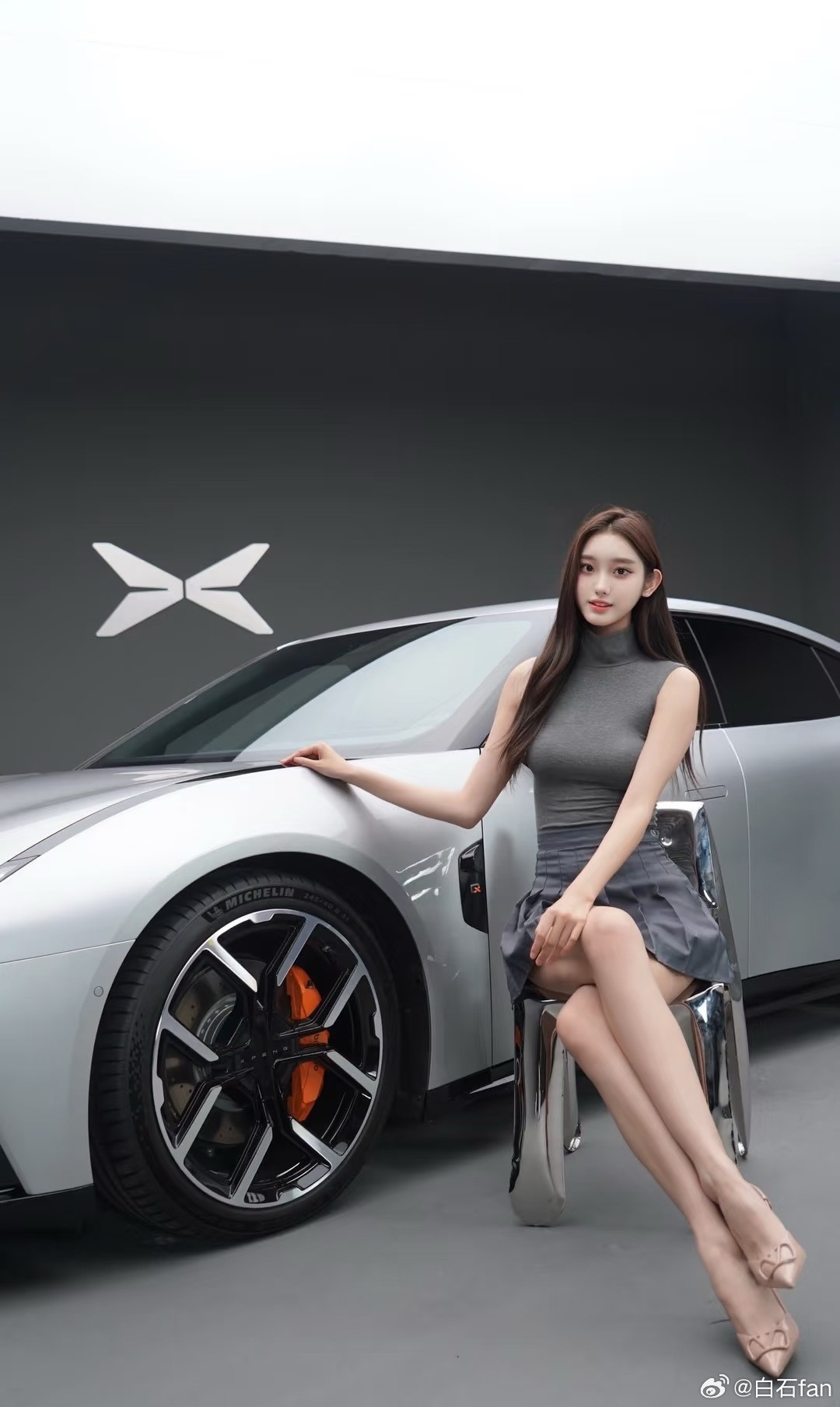 我的粉丝想知道这个小姐姐的身高👀说如果有ID，他们下单一辆P7​​​