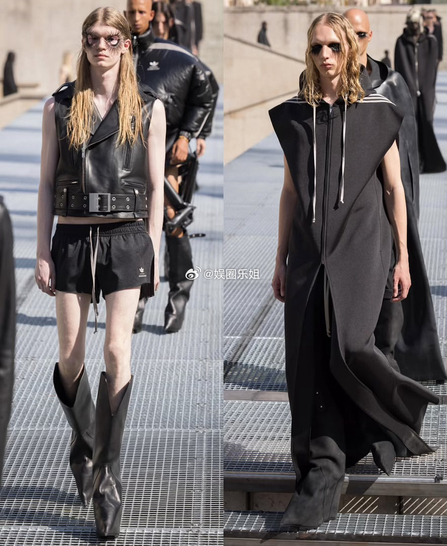 巴黎继续高温破表，RickOwens2027春夏系列「STONE」在蒸腾的空