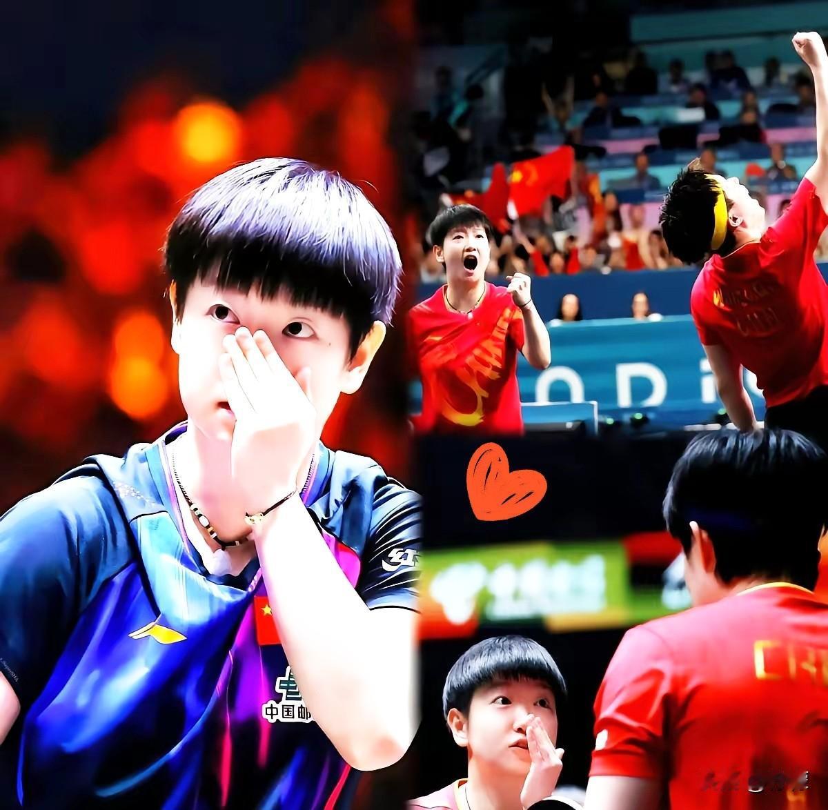 国乒“莎头”组合被传将分开参赛，真相到底如何？有人想把王楚钦调走，去带一个新