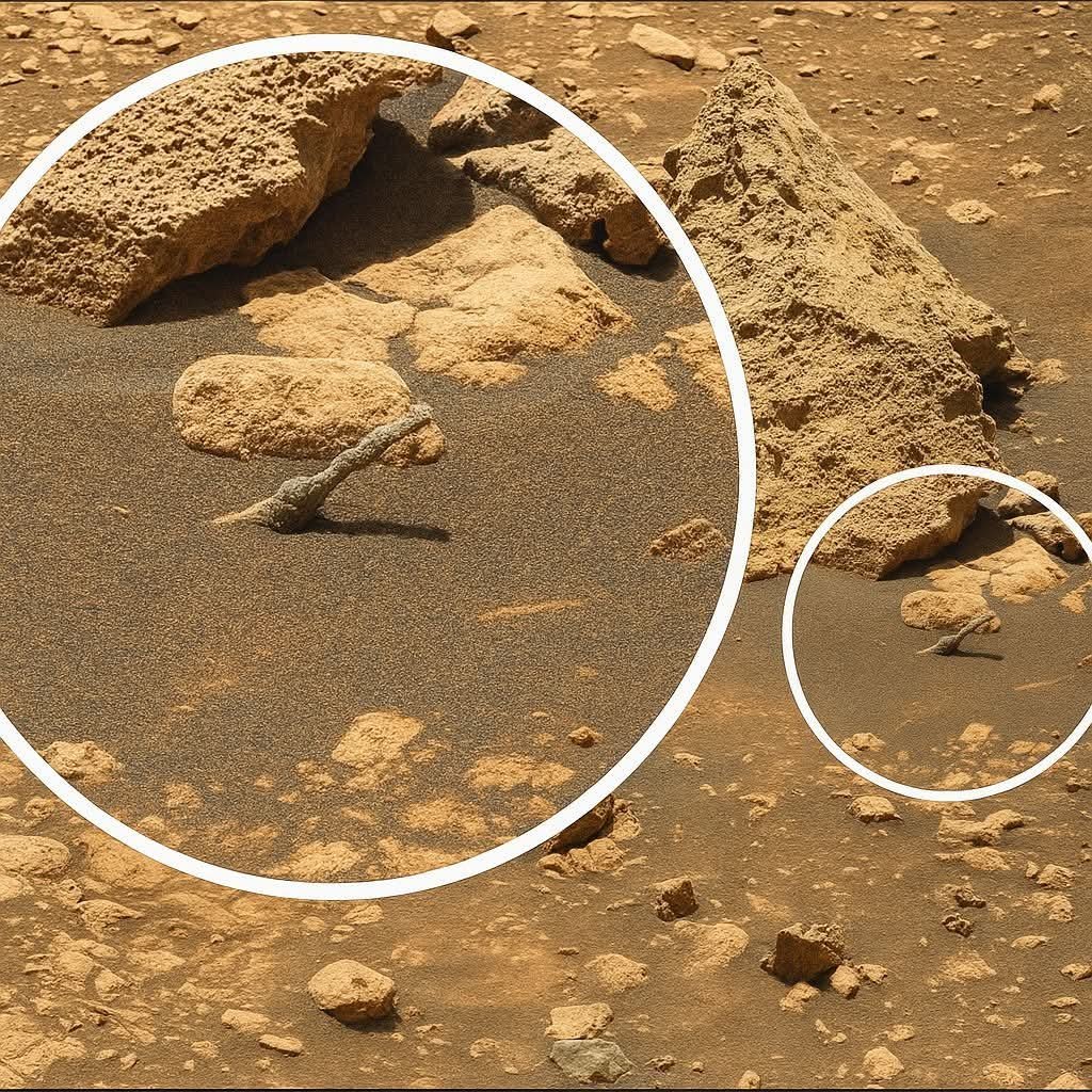 火星表面的奇怪物体​​​