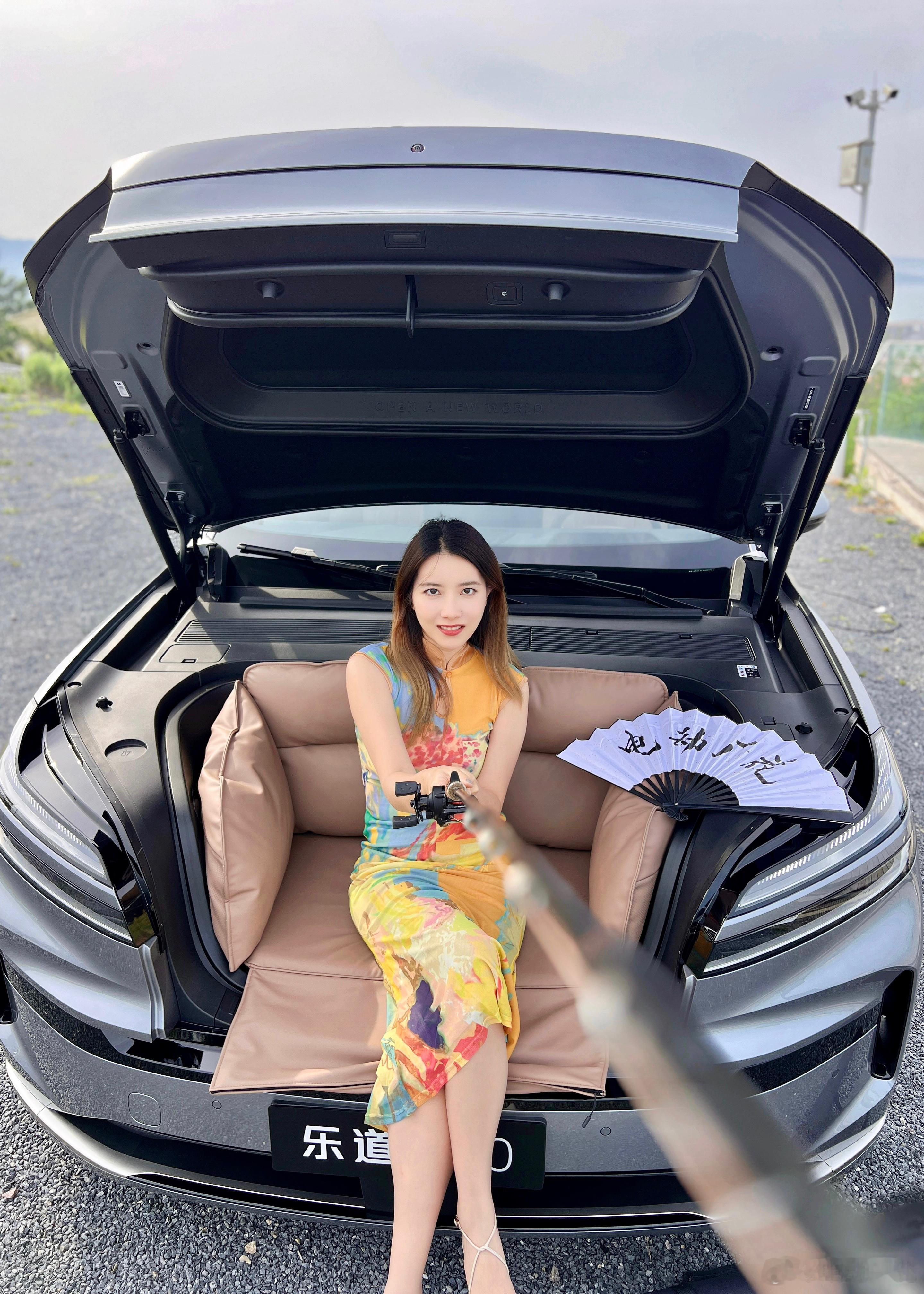 走～🎣去乐道l90新能源汽车蔚来乐道l90前备舱空间奇迹​​​