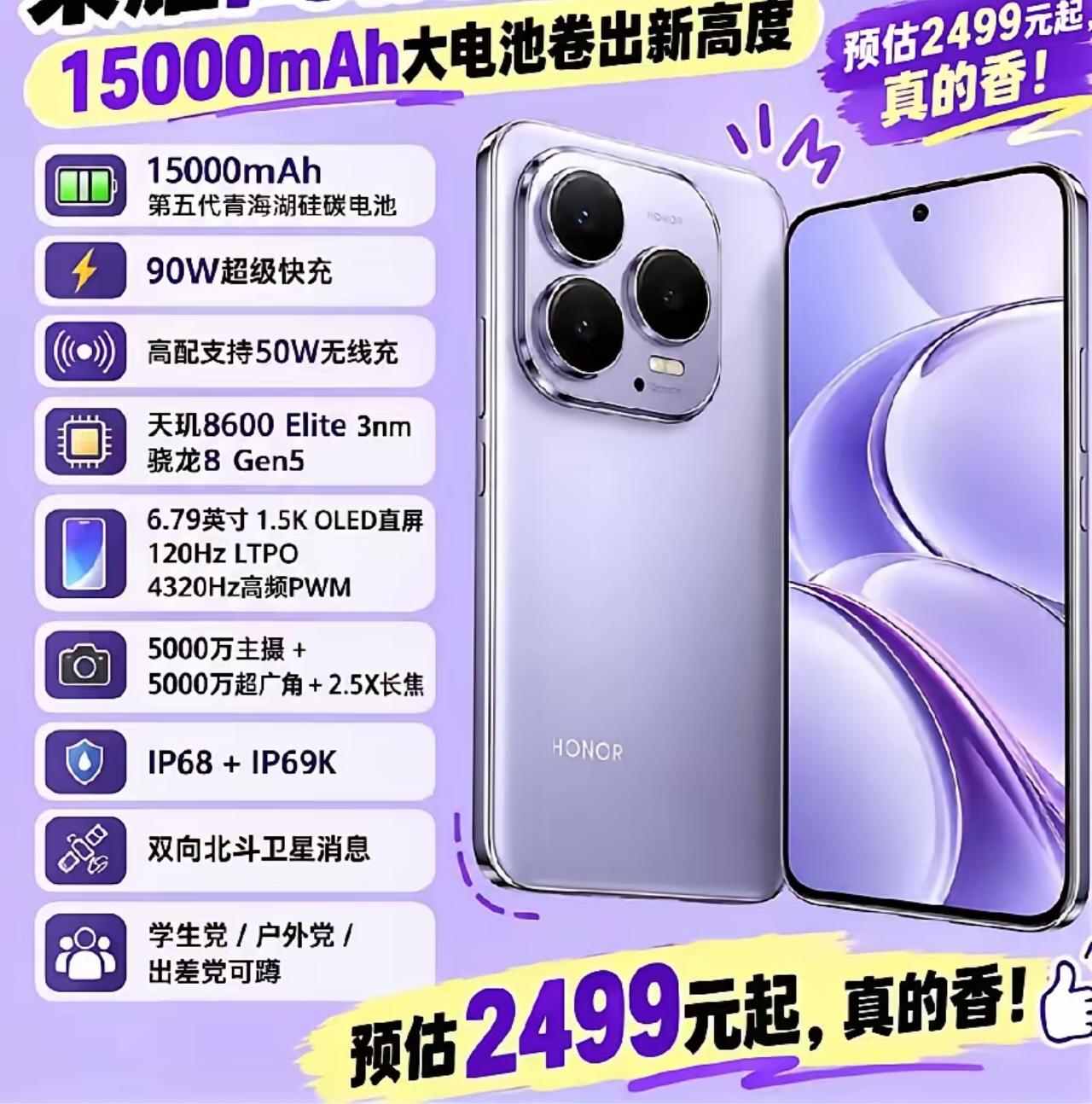 全网都在吹15000mAh，但真正让我意外的不是电池，是价格2026年存储芯片