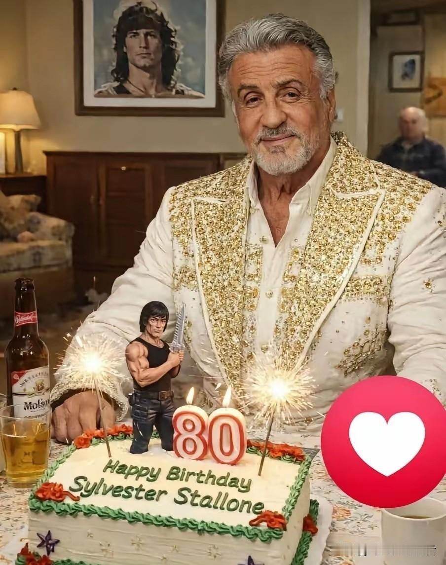 史泰龙80岁了，看起来确实老了，果然硬汉衰老的都快，成龙70多岁如今也是一眼看出