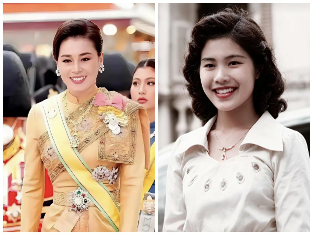 诗丽吉太后年轻时我觉得颜值普通、气质却绝佳。那张充满阳光的笑脸，让人觉得世界都温