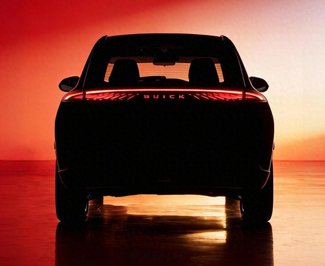 别克至境SUV预告图，车尾对比概念车，大家觉得还原度有多少？该车将于今年第一季度