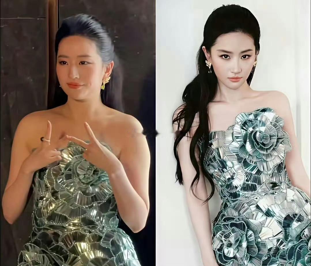 有网友发了刘亦菲的生图，说和精修图判若两人，妥妥路人甲，我寻思你管这叫路人甲？