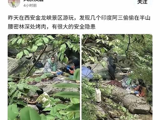 🐰阿三在秦岭防火区内烧烤后续来啦。人找到了，已经传唤调查，具体处罚结果要等