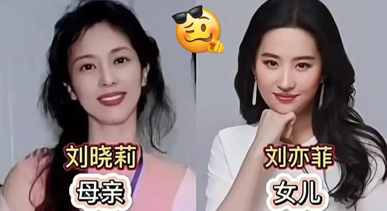 明星的美丽真的是遗传的啊！刘亦菲的妈妈也太美了吧！大家觉得哪位妈妈的气质最独