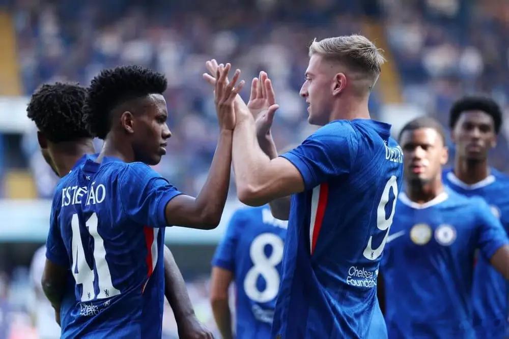 切尔西马雷斯卡在赛前发布会上透露，埃斯特万、德拉普都回来了，帕尔默的身体情况也