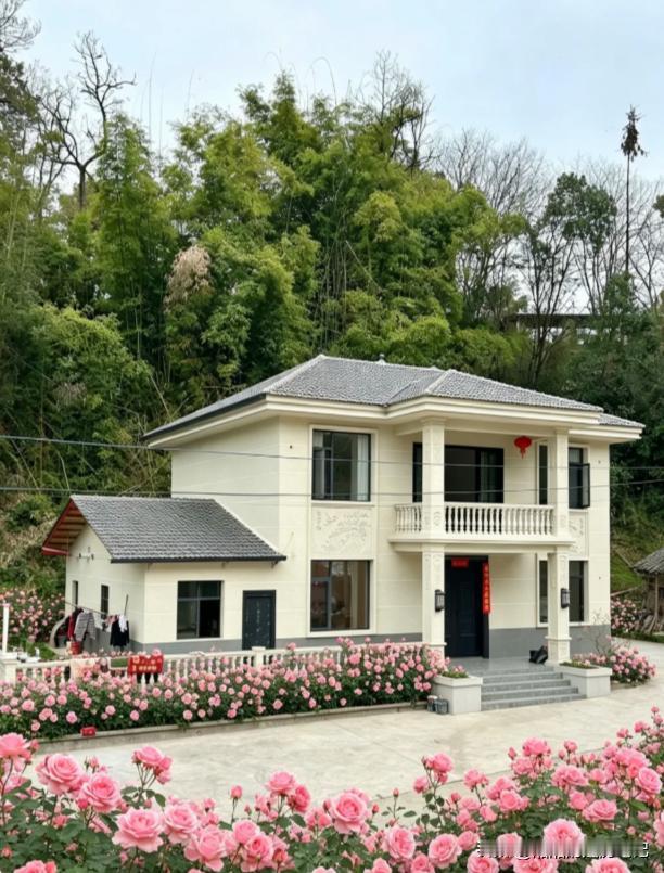 农村自建房别墅实景分享（二）AI做出来的效果图虽然漂亮，但大多很难完全落地。