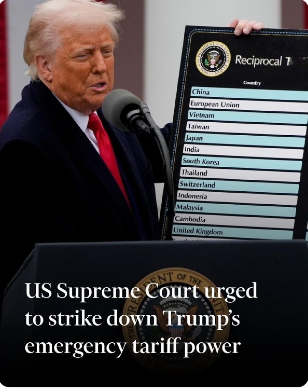 美国东部时间这个星期三将对美国和世界经济带来巨大影响美国最高法院将在美国当地