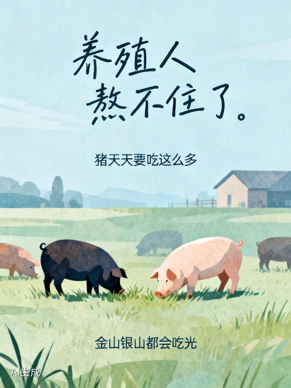 养猪业这潭水可真深啊！产业链一环扣一环，哪个环节掉链子，都能把全局搅得稀碎。就说