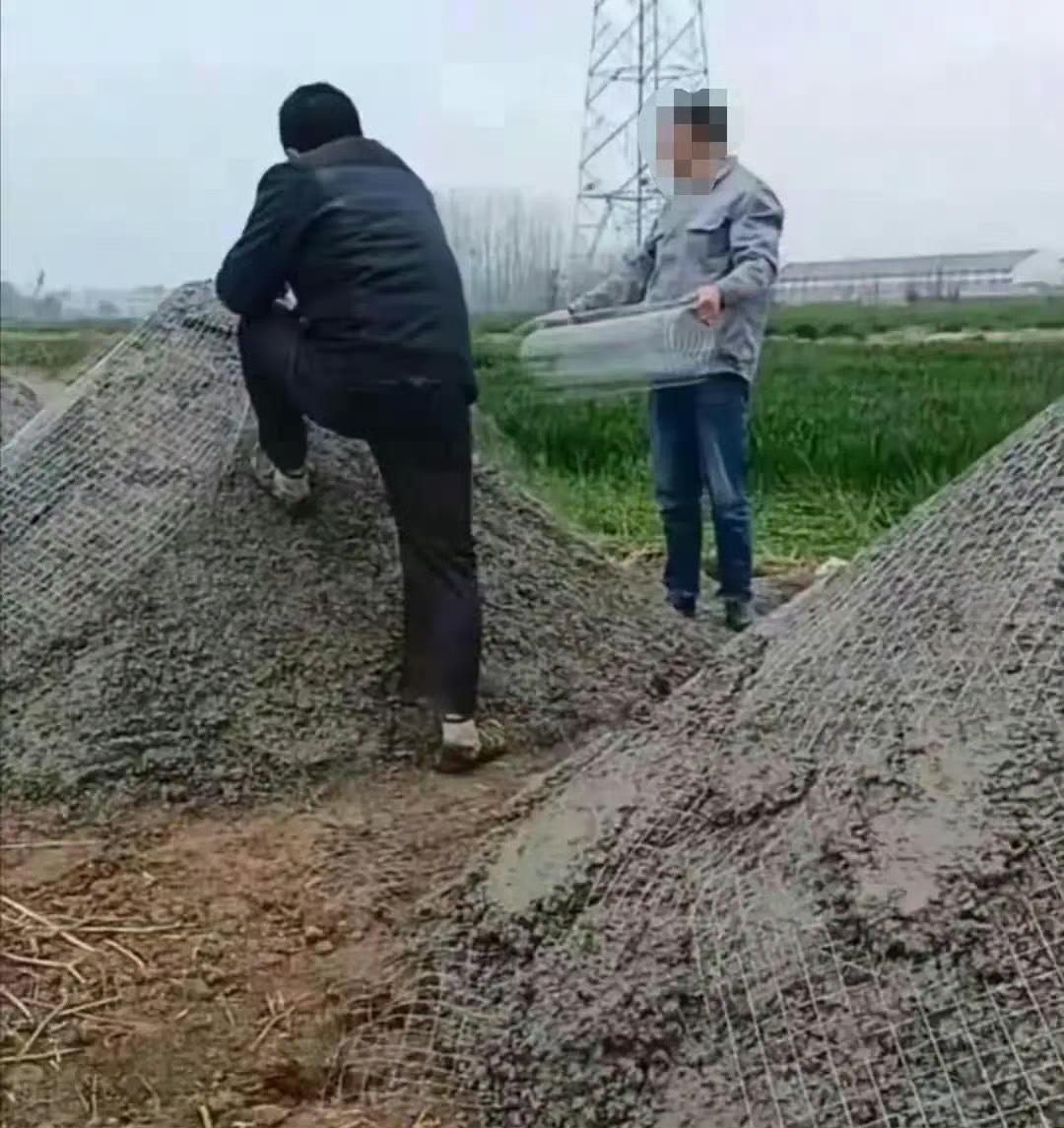 第一次见给祖宗的坟堆用钢筋水泥打箍的，这是为了防止水土流失，还是为了不让坟头长草