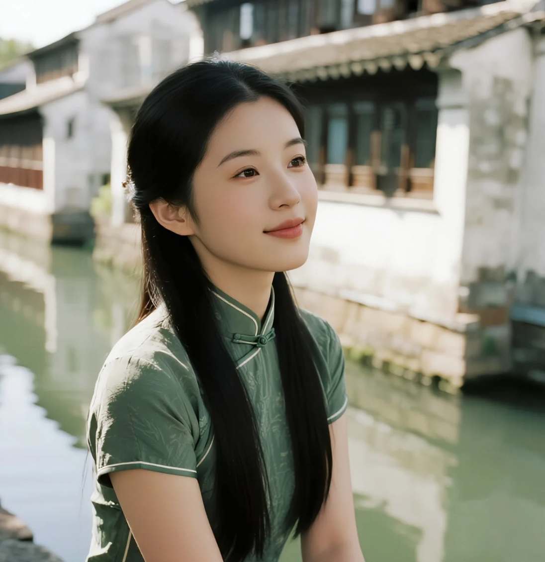剑眉下藏温柔眼，她是江南的婉约诗