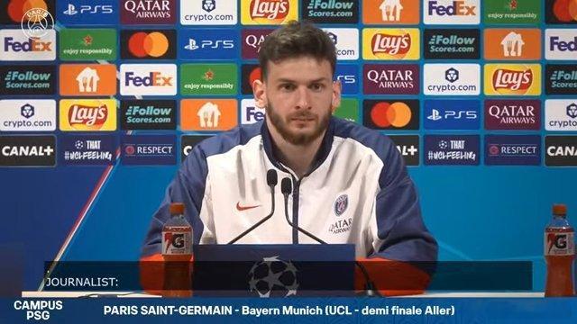 🚨【🗣️歐冠半決賽首回合新聞發佈會，克拉瓦茨赫利亞談與拜仁有關部分🇬🇪】