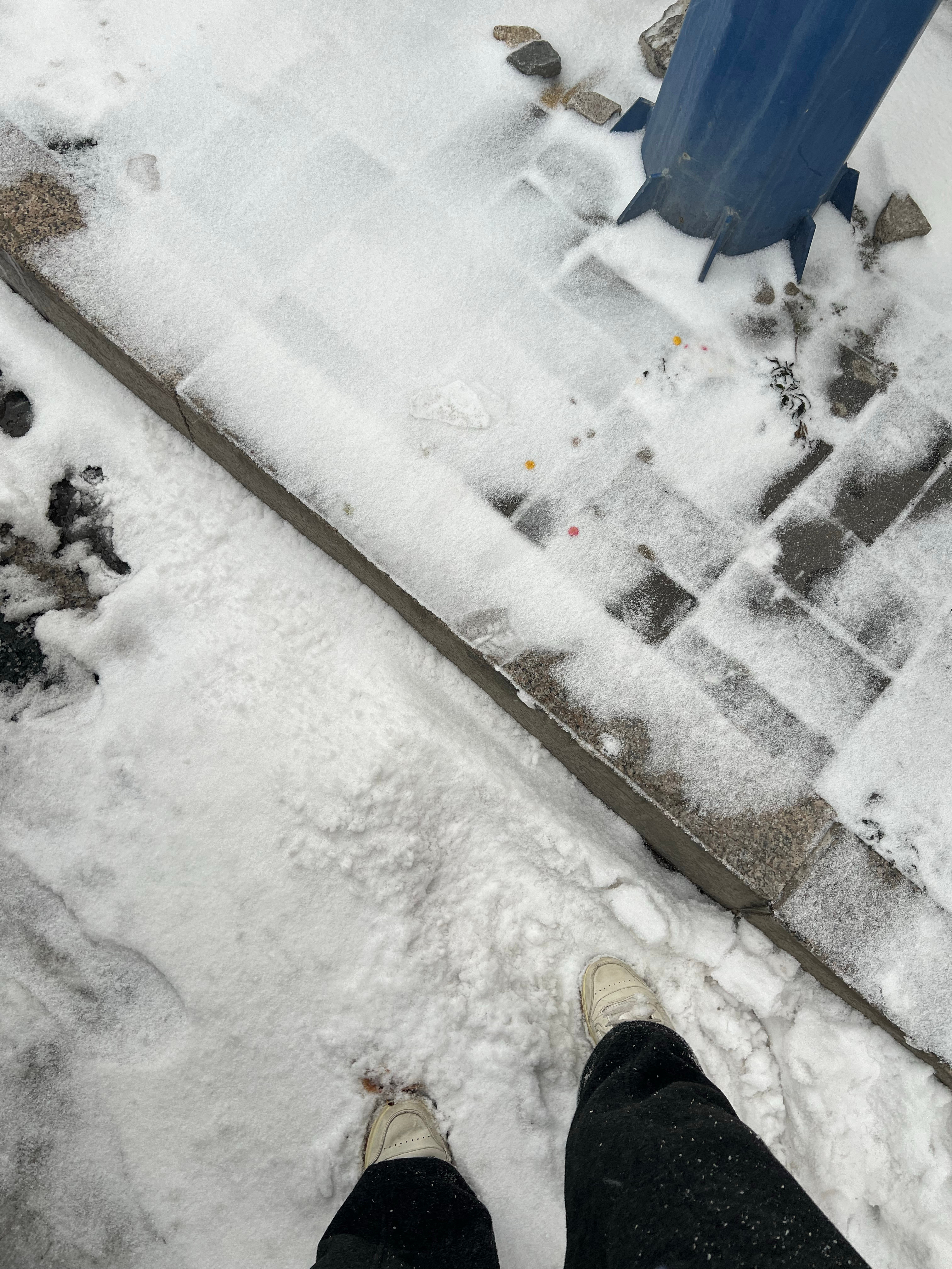 原来我鞋子这么黑～