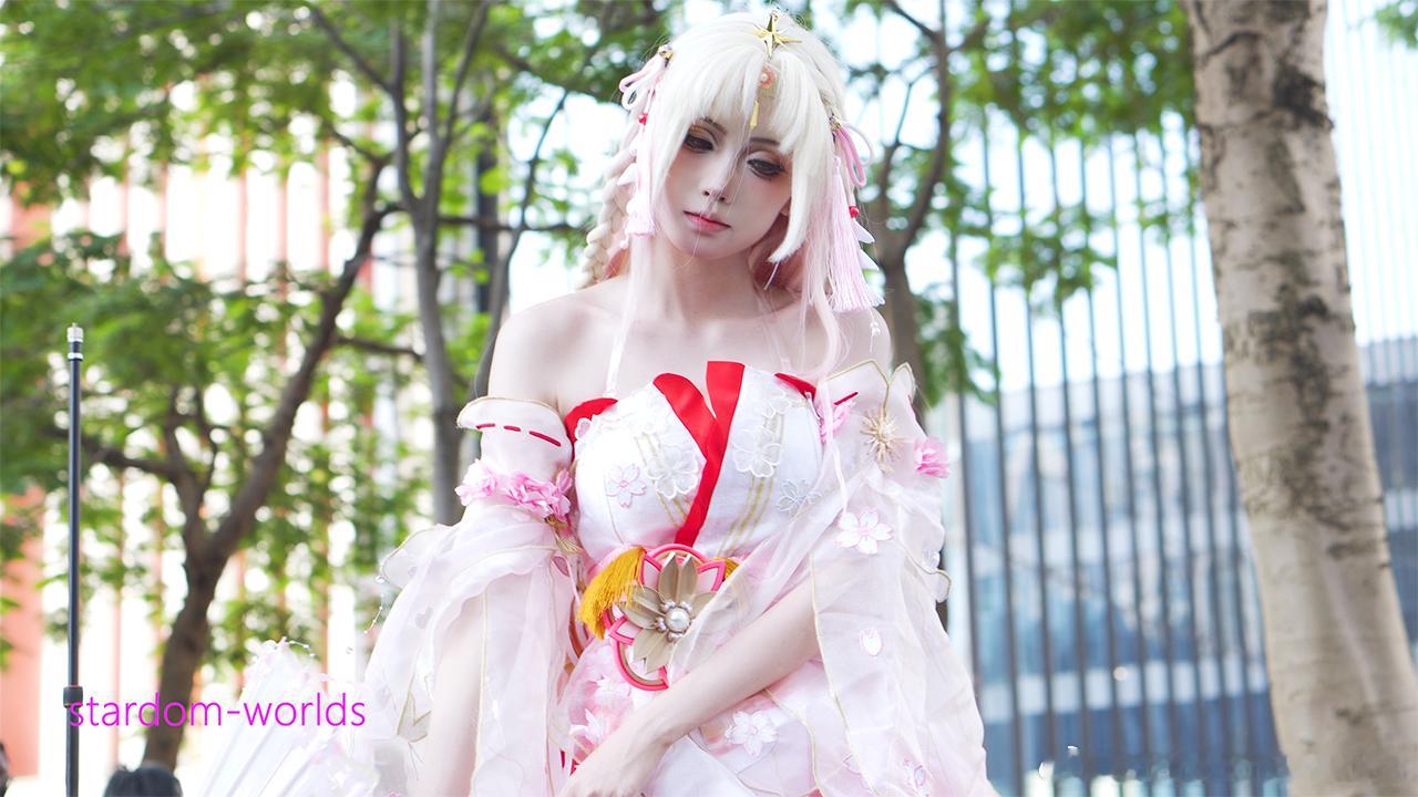 cosplay永劫无间广州漫展2025广州CICF漫展胡桃樱云天女cos