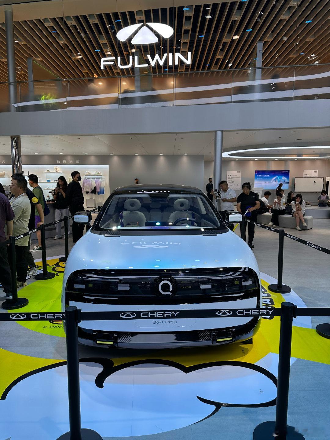 成都车展-奇瑞QQ5星愿🥷？车展新能源车成都车展奇瑞电车小车​​​