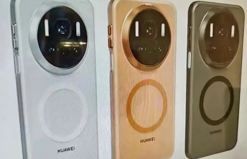 Mate80ProMax的物料还是看到了，双长焦方案落地，磁吸“8”也落地了，