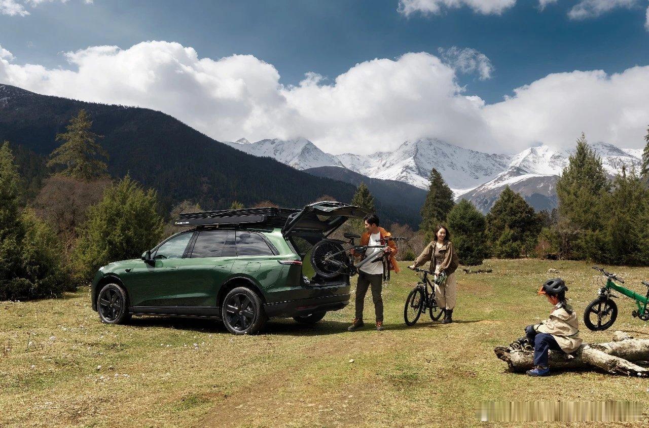 乐道L80双舱超级大五座厨房、客厅、卧室、咖啡机、车顶帐篷、家庭影院、露营装配、