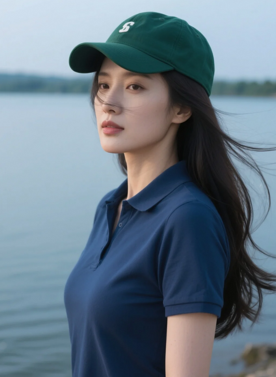 她的颜值，美得恰到好处。