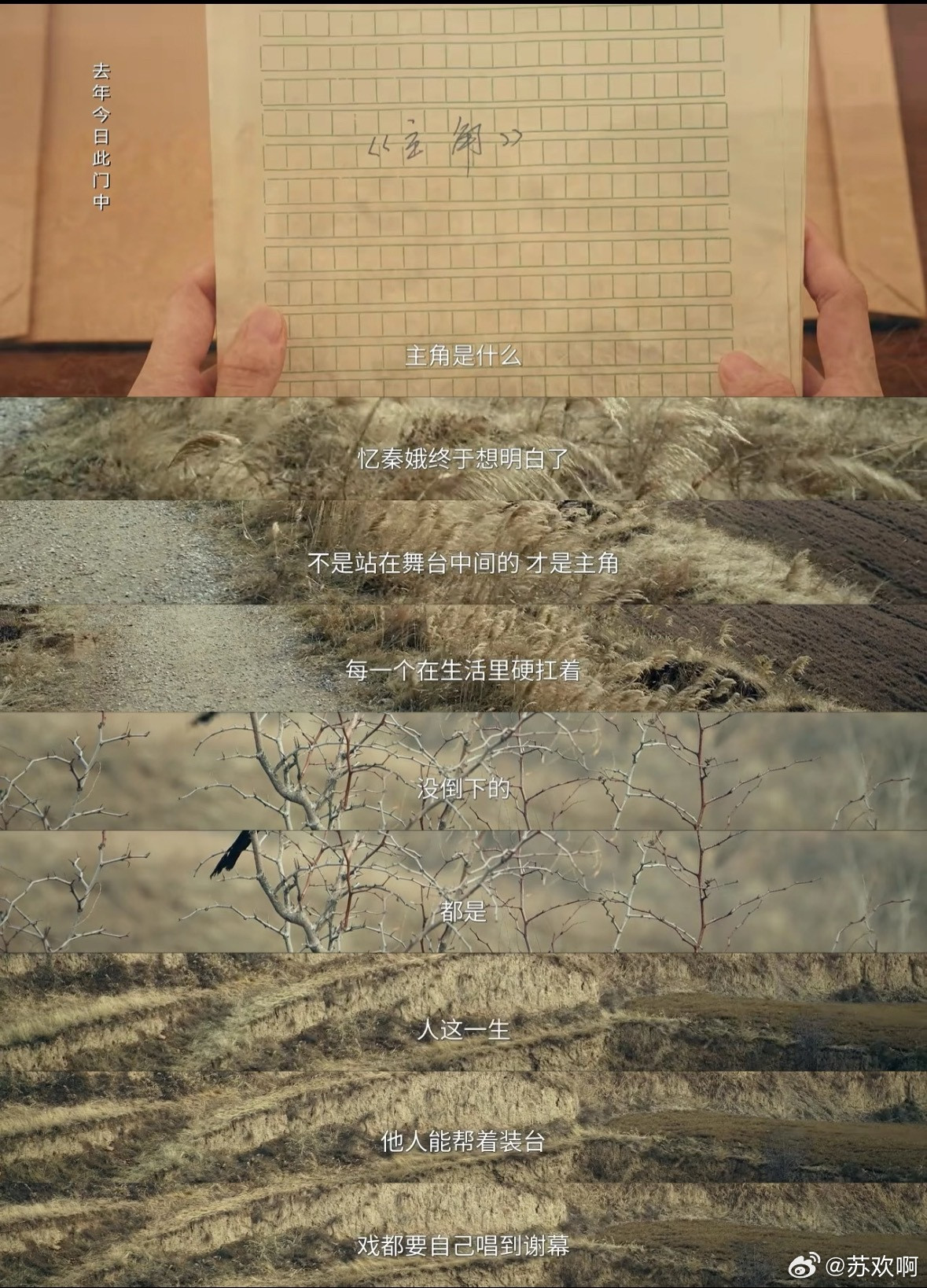 说实话是真的太虐了，但《主角》大结局最戳心也是最狠心的地方，从来不是一辈子吃苦，