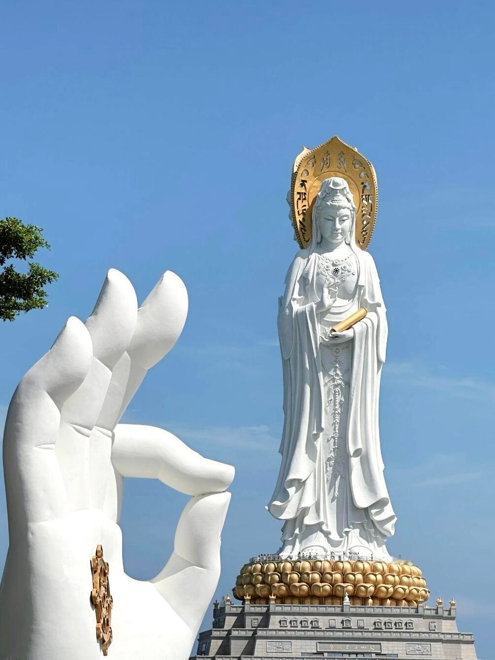 刷到南海观音不要无视有求必应