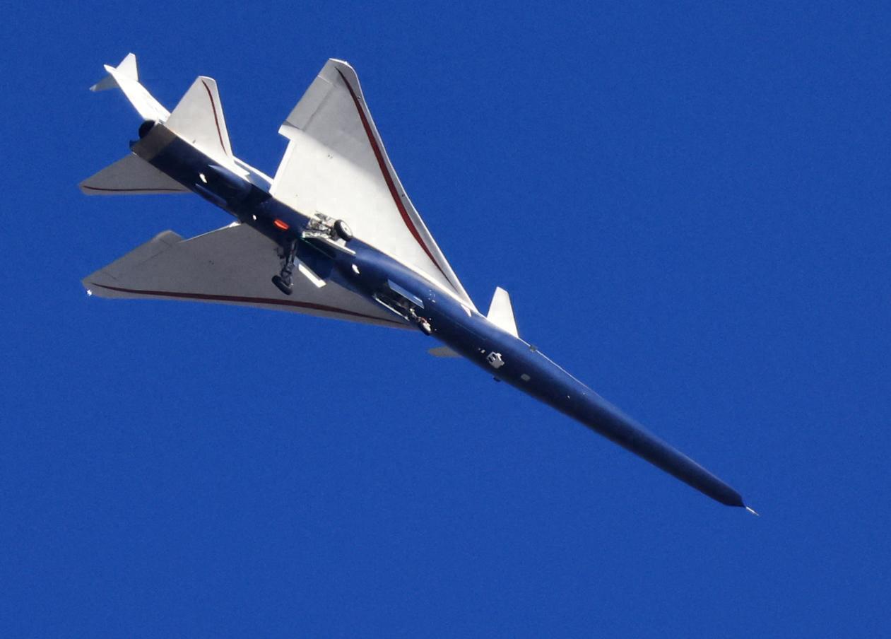 美国试验型飞行器X-59试飞成功。X-59为什么强调:超音速和静音?实际上X