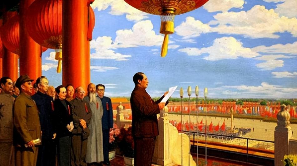 毛主席的霸气果然名不虚传，开国大典前夕，周总理问毛主席：“礼炮应当鸣几响呢？”毛