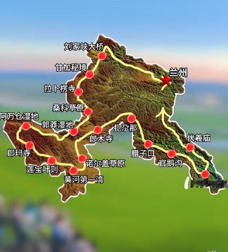 甘南小西藏最佳旅游线