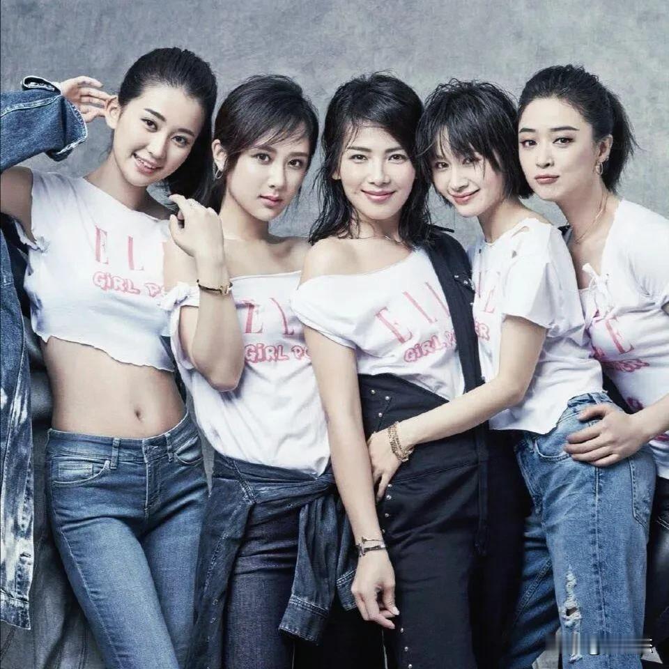 曾经的《欢乐颂》五美，放眼现在也是很能打的吧？以你现在的审美，你们觉得谁最美？