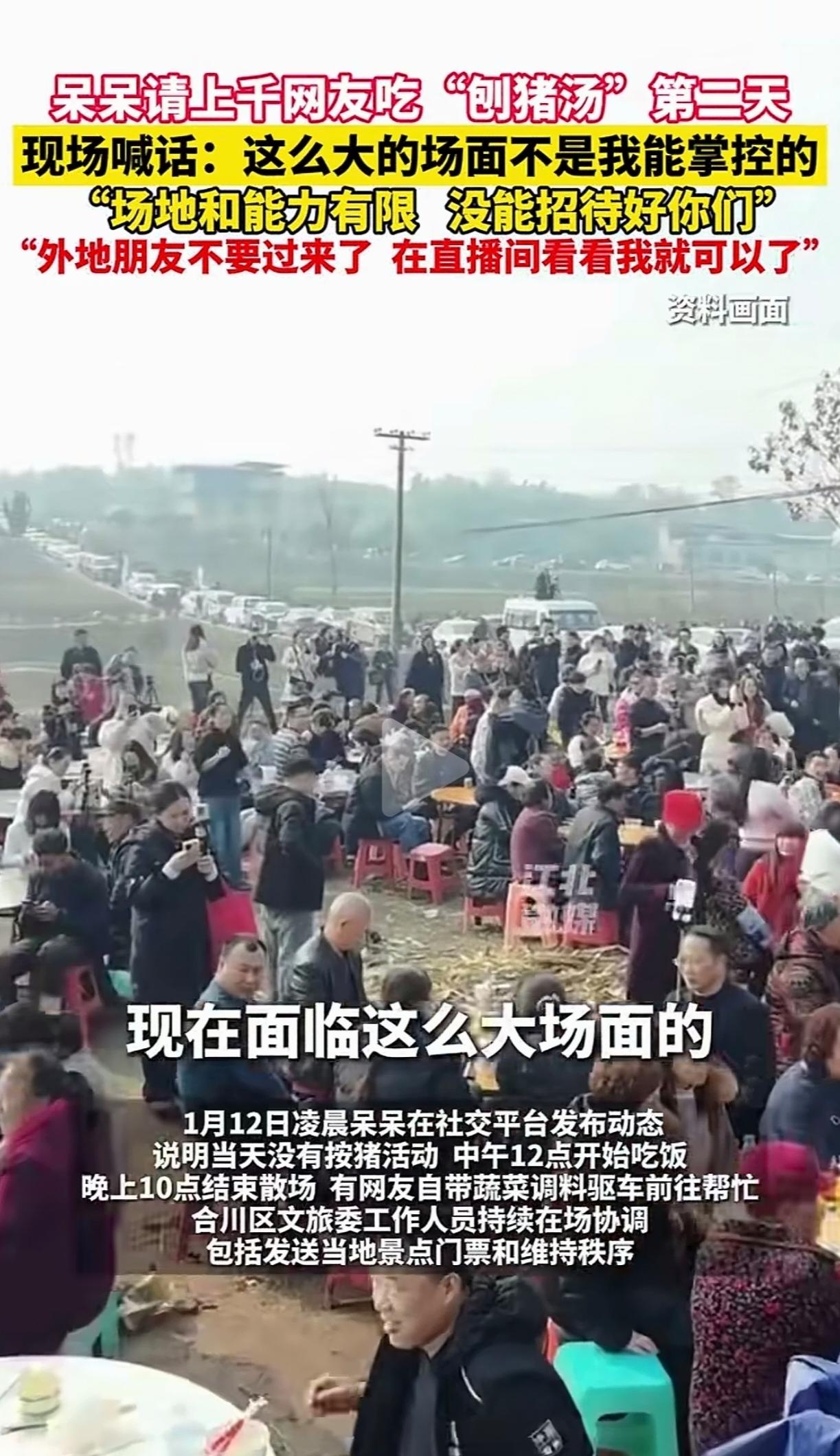 建议重庆为旅行动起来，不要让呆呆一个人顶在前面，合川区文旅能不能把这破天的流量接