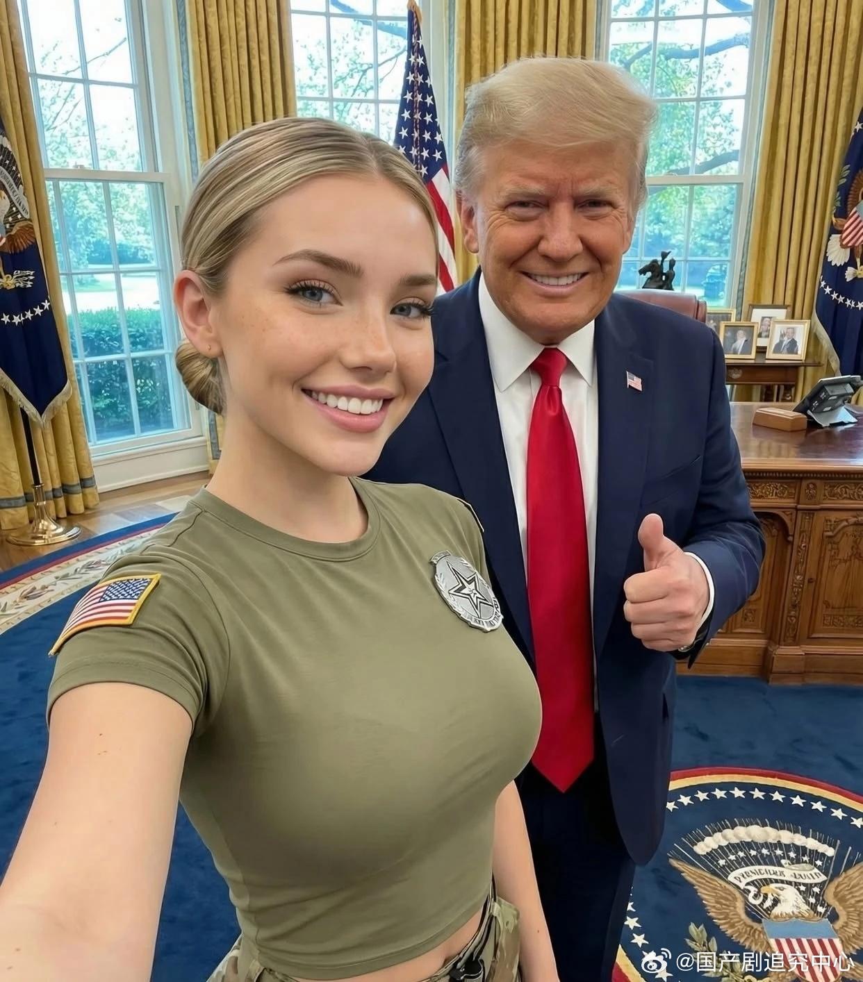 有一说一，特朗普的审美还是非常在线的！