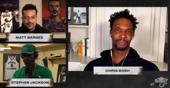 无法接受老詹的离开！波什谈詹姆斯：“勒布朗从热火回骑士的时候。”“我是在