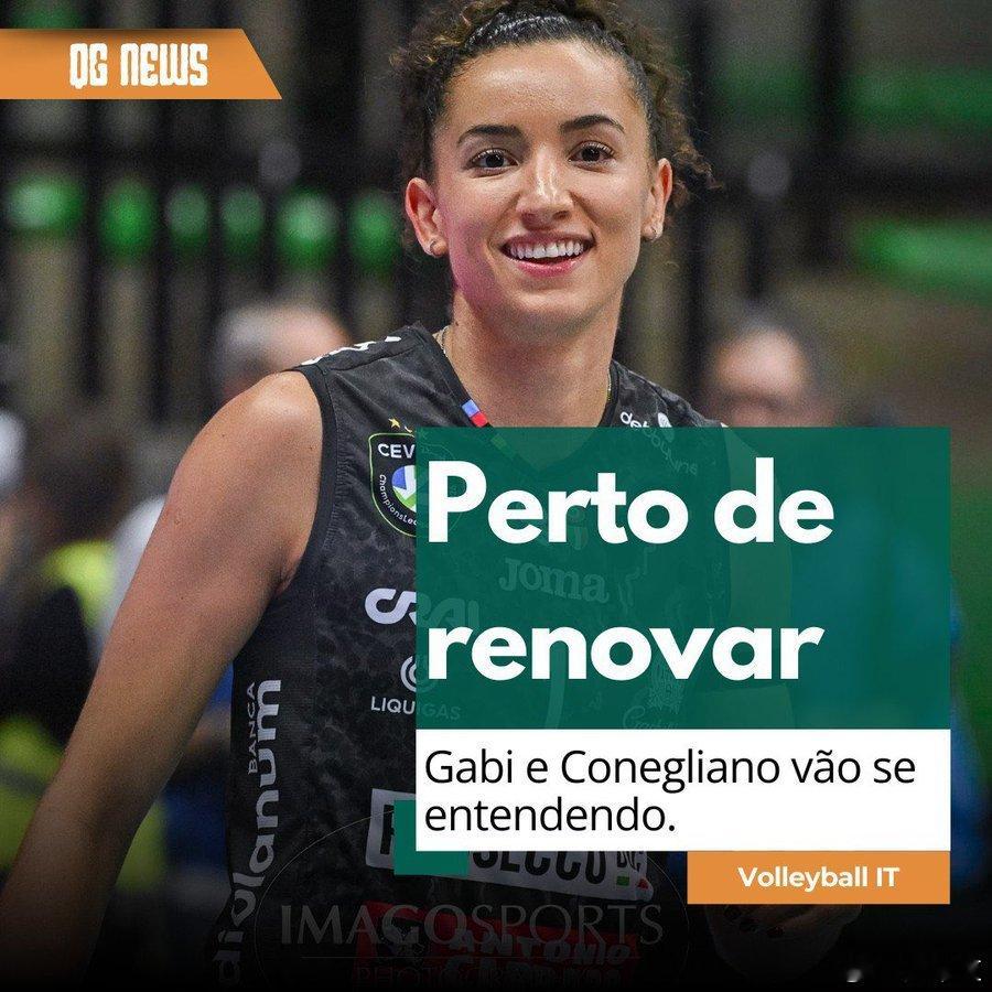 国际排坛动态科内利亚诺据VolleyballIT报道，加比预计将与科内利亚
